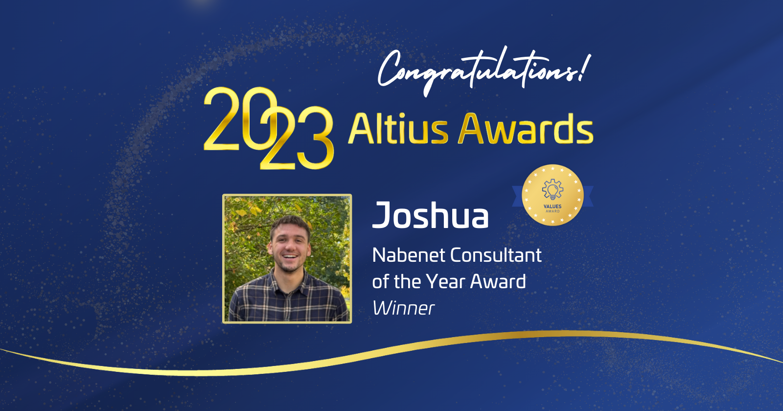 Altius Awards 2023: Consultant of the Year - Joshua